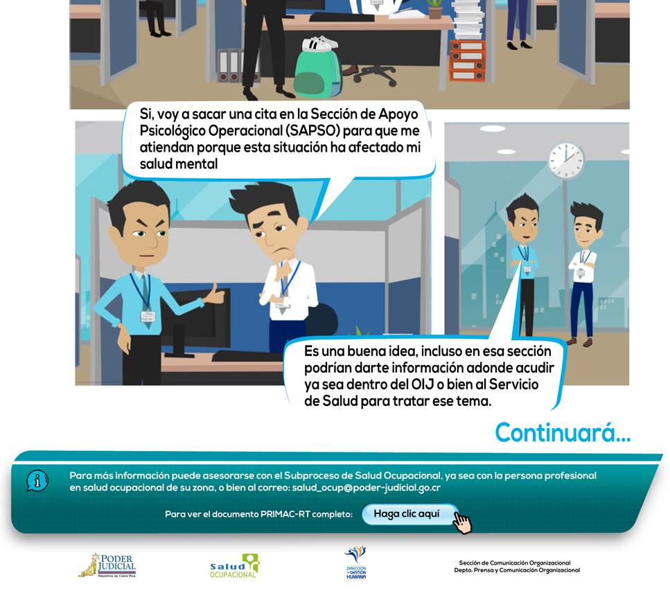 Caso 9.1: atención de casos por hostigamiento sexual y/o acoso laboral