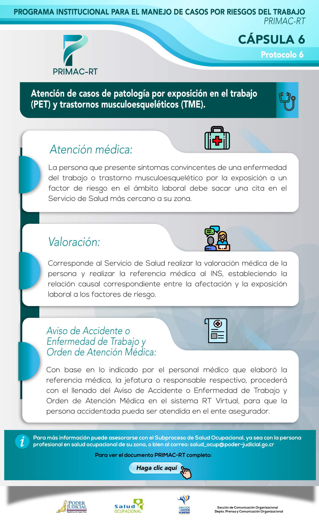 Cápsula 6: Atención de casos de patología y trastornos musculoesqueléticos.