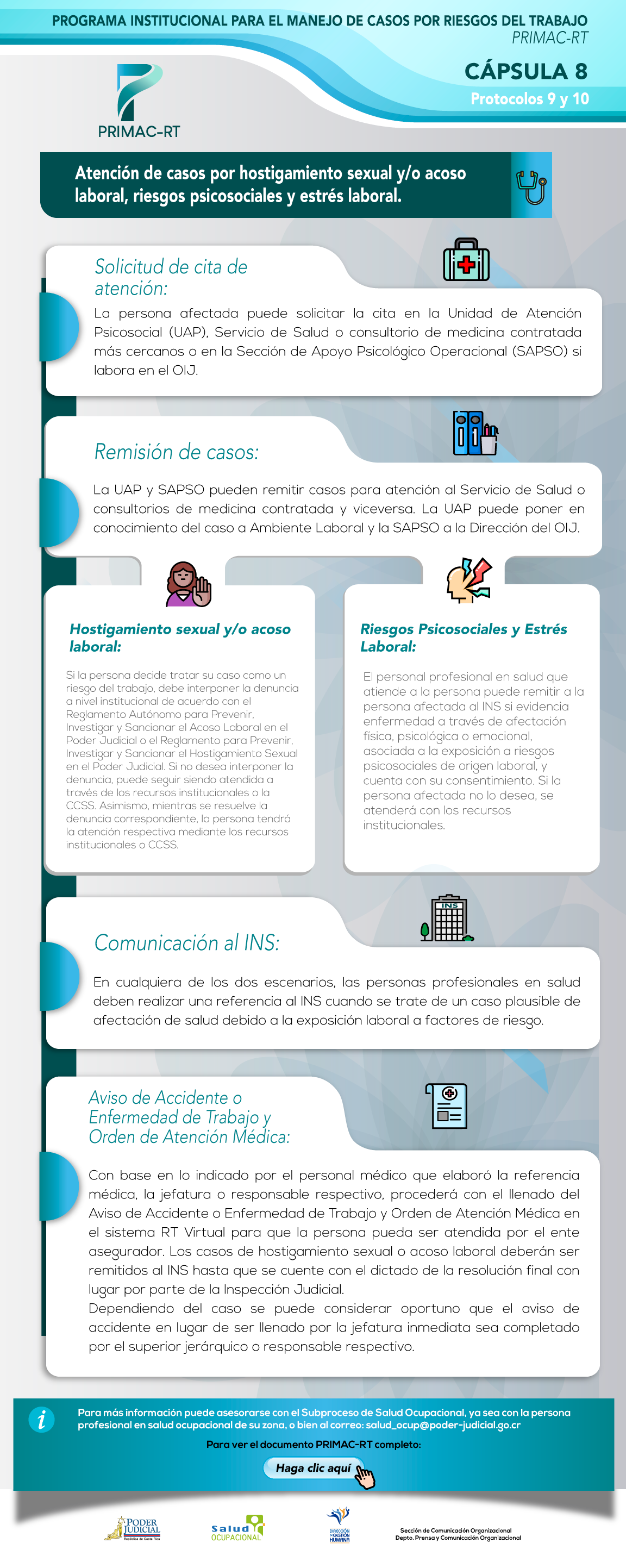 Cápsula 8: Atención de casos por hostigamiento sexual, acoso laboral y otros.