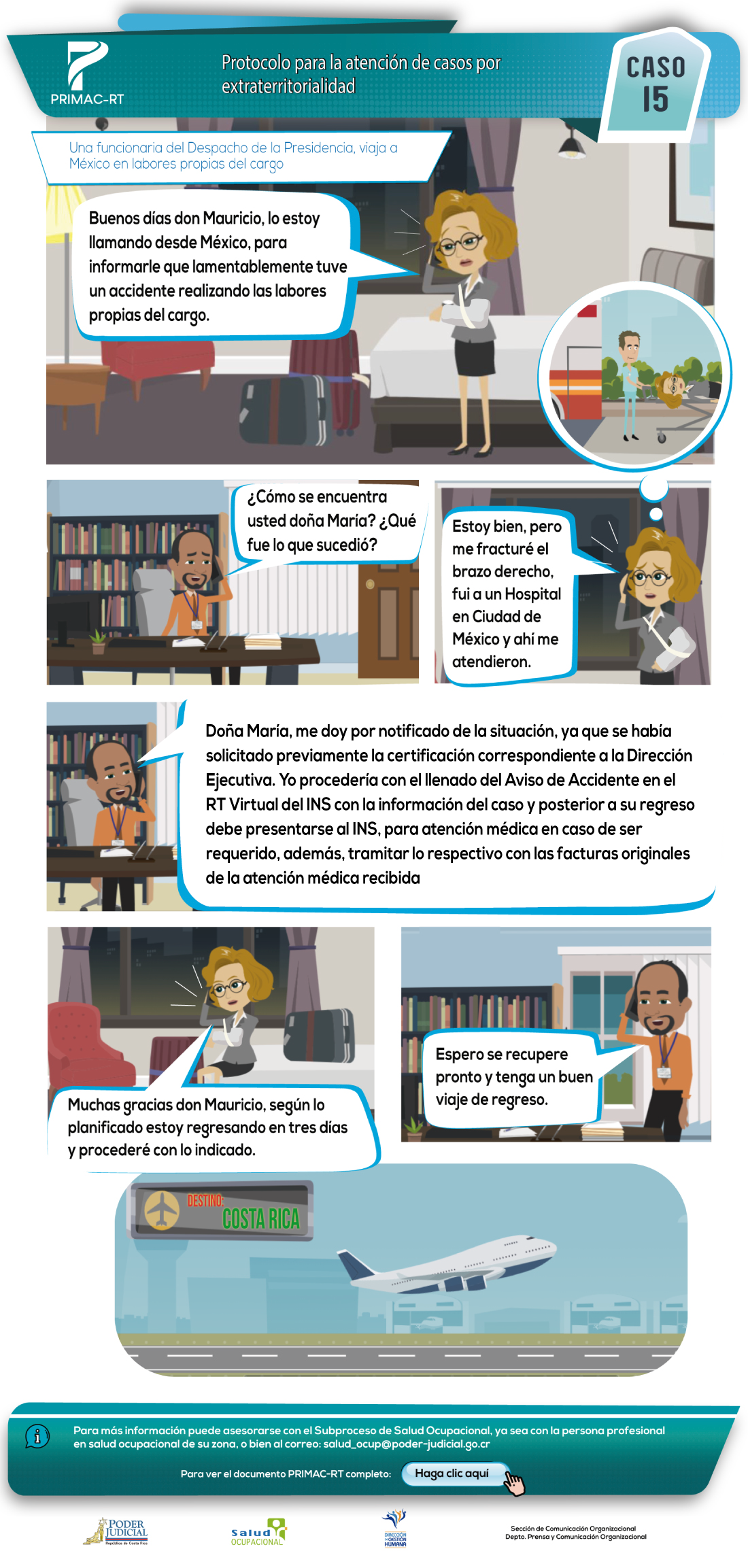 Caso 15: atención de casos por extraterritorialidad